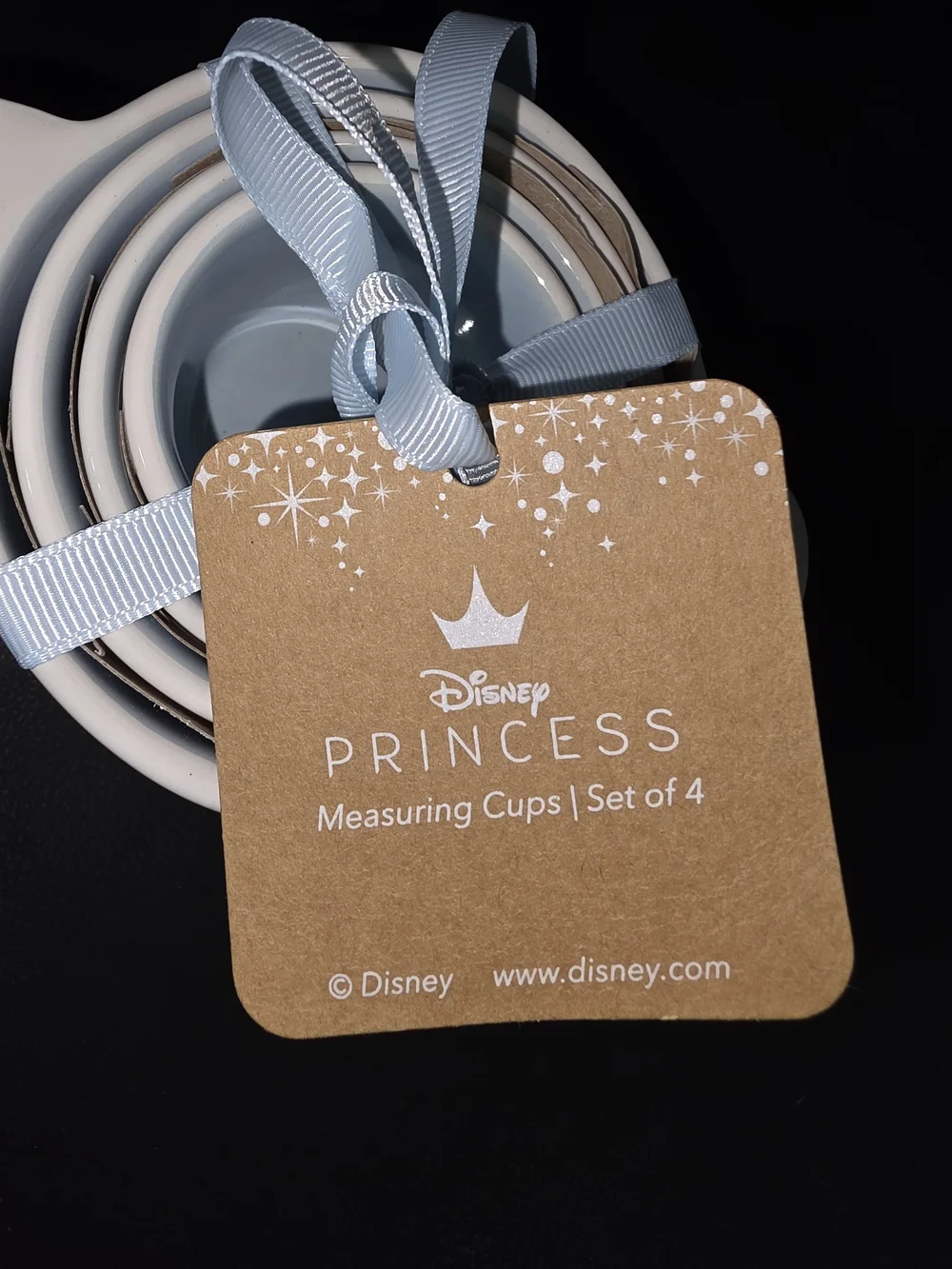 Rae Dunn Disney Princess Ceramic Stackable Measuring Cups